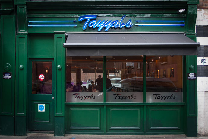 Tayyab’s, Fieldgate Street, Whitechapel